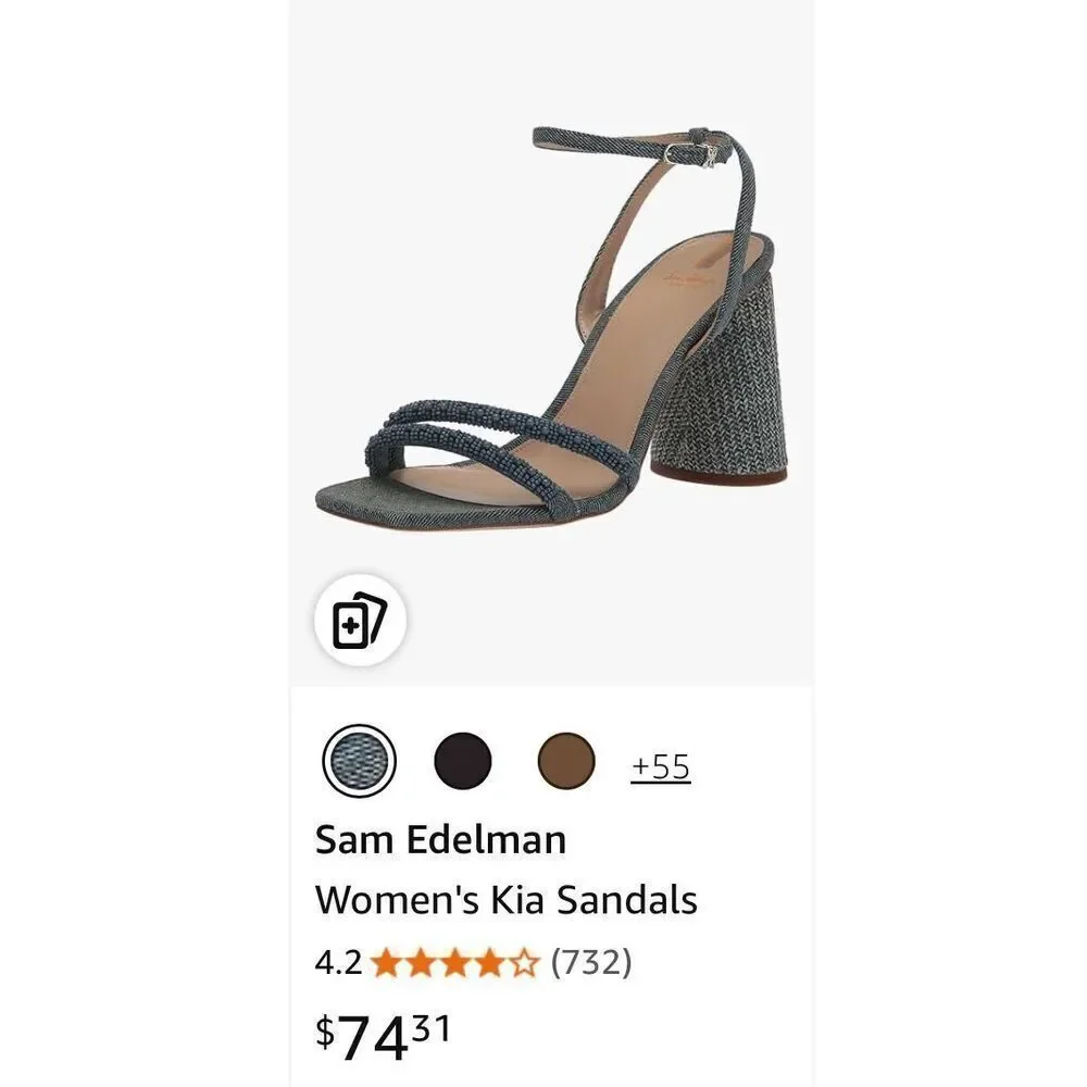 Sam Edelman Women's Kia Sandals Size 11